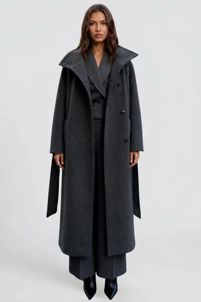 OLYVAA - Valaria Long Trench Coat