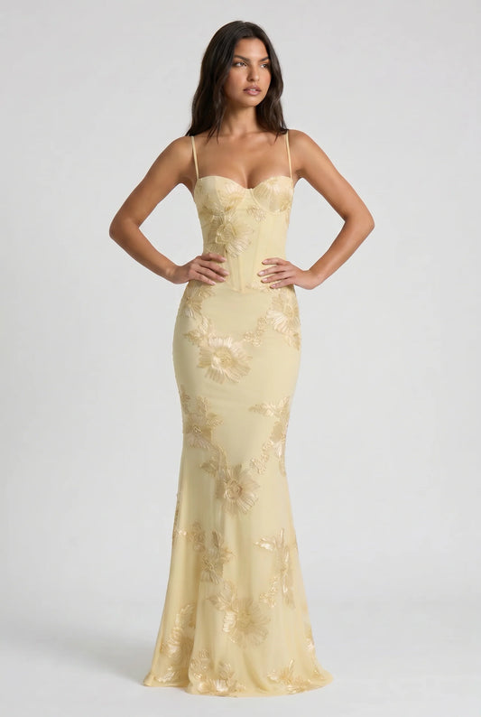 OLYVAA - Robe Longue Sophia