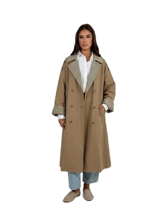 OLYVAA - Langer Trenchcoat Avéra
